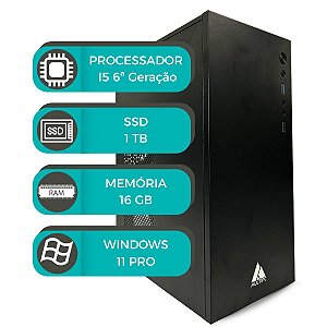 Computador Multipc I5 6ª Geração SSD 1TB Nvme 16GB Win11 Pro