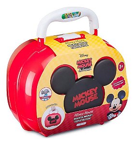 Brinquedo Maleta Construtor Disney Mickey Jr Acessórios