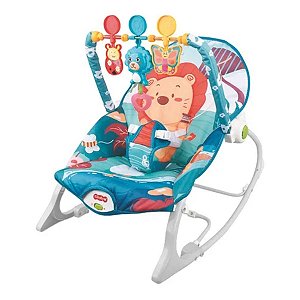 Cadeira Balanço Leão Descanso C/ Música Vibração Zippy Toys