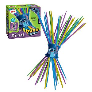 Jogo Infantil Puxa Espinho Stitch Disney Elka Com 32 Varetas Divertido e Interativo
