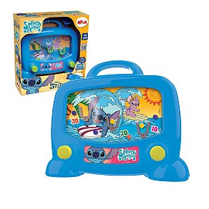 Brinquedo Jogo Aquaplay Splash Mania Stitch Disney Elka Diversão Infantil Clássica