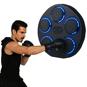 Máquina de Boxe Musical Inteligente Punch Boxing Urbantek Treino Interativo