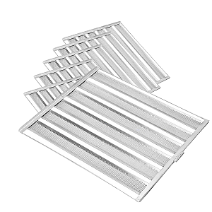 Kit com 10 Assadeiras Turbo 50g 6 Tiras 58x70 - IMECA