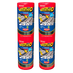 Kit 2 Fitas Vedatudo Alumínio 60cm – Impermeabilização - DRYKO IMPERMEABILIZANTES