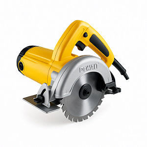 Serra Mármore 4-3/8 220V Elétrica Portátil para Cortes Precisos- DeWalt