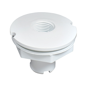 Nicho com Rosca para Luminária de Piscina em Fibra - Brustec