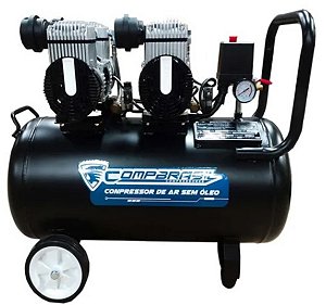Compressor de Ar 50L 2 Motores 220V Compbrasil Argotech