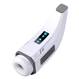 Masturbador Vai e Vem Giratório com Aquecimento e Som