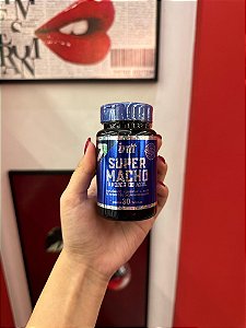 Super Macho O Poder do Azul Cápsulas Potencializador Masculino Intt