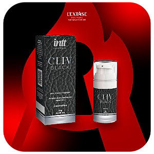 Cliv Black Gel Facilitador Anal com Ácido Hialurônico e Mentol 17g Intt
