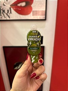 Poção Caldeirão Da Vibração Gel Com Efeito De Vibração E Sabor De Groselha 15G