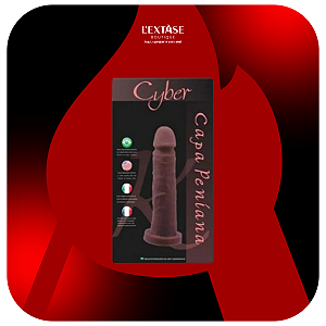 Capa Peniana Feita em Cyber Skin 18 cm x 3,8 cm