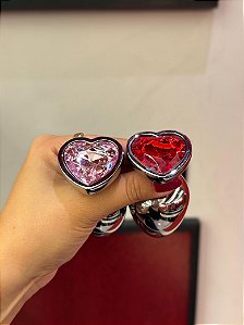 Plug de Coração metal G