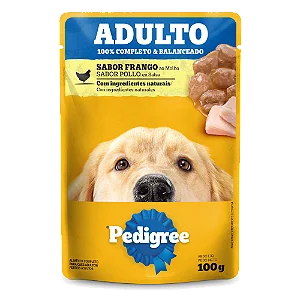 Sache Pedigree Ad Racas Med Frango Molho 100g