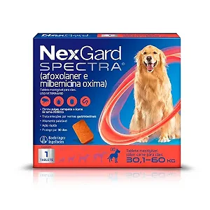 Nexgard Spectra Gg (30,1 A 60kg) 1 Tablete - Cx
