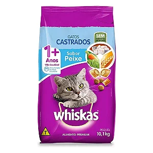Whiskas Peixe 10,1 Kg