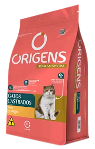 Origens Gato Castrado Frango 3kg
