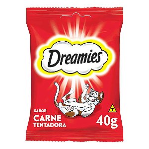 Petisco Dreamies Carne Tentadora Gatos Adultos 40 g