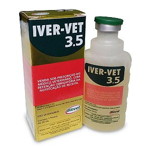 Iver-Vet 3,5% Injetável 50 ml Biovet Único