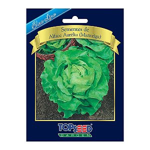 Sementes de Alface Aurélia Blue Line Topseed Garden Único