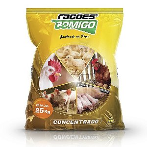 Concentrado Aves Ini.cresc 25kg - Comigo