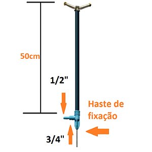 Aspersor P/ Irrigacao 1/2 - 50cm Araujo