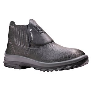 Botina Seg C/ Bico Pvc N 42 Prata - Garra