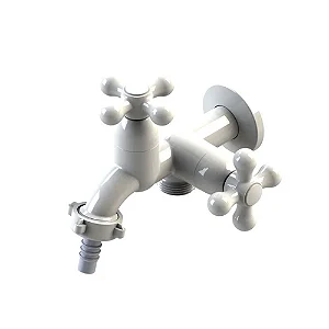 Torneira Tanque Maquina Lavar 1/2 - 3/4 - Viqua / Injet