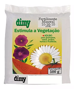 Adubo Dimy 10 - 10 - 10 Gran.500g