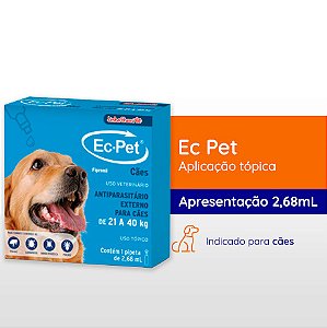 Ec-pet 2,68ml  Ate 21 A 40kg