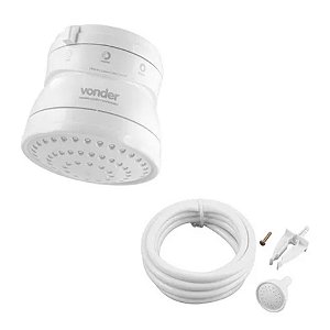 Chuveiro 3t 4400w/220v Branca Vonder