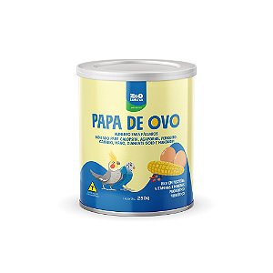 Papa Passaros C/ovo 250g - Zoo Tekna