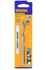 Broca Md Concreto 6mm Irwin