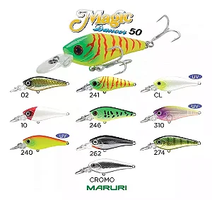 Isca Artificial Magic Dancer 50 (5cm) Meia-agua - Maruri