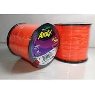 Linha Pesca Monofilamento Araty Best 0,35mm - 916mt Laranja