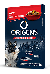 Sache Origens Caes Carne / Abobora 85g