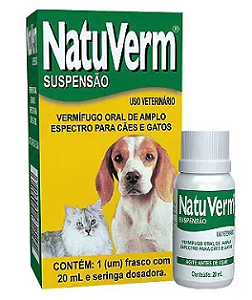 NATU VERM SUSPENSAO 20ML