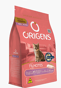 RACAO ORIGENS GATO FILHOTE FRANGO/CEREAIS 1KG