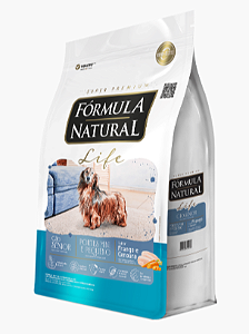 RACAO FORMULA NATURAL LIFE SENIOR PORT MINI/PEQ 10,1KG