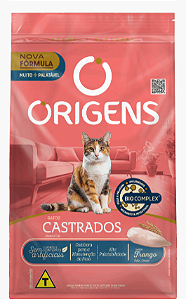 RACAO ORIGENS GATO CASTRADO FRANGO 10,1KG