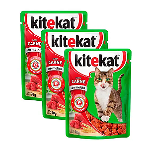 SACHE KITEKAT CAT CARNE 70G