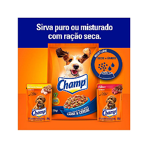 SACHE CHAMP AD CARNE 85G