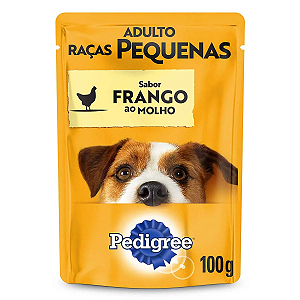 SACHE PEDIGREE AD RACAS PEQUENAS FRANGO 100G