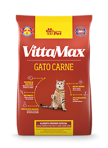 RACAO VITTAMAX GATO CARNE 1 KG
