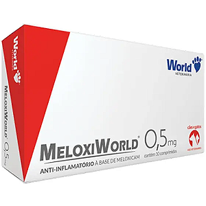 MELOXIWORLD 0,5mg (CX COM 10 COMPRIMIDO) - Meloxicam