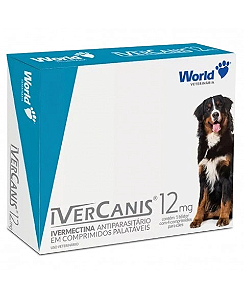 IVERCANIS 12mg COM 4 COMPRIMIDO (Ivermectina)