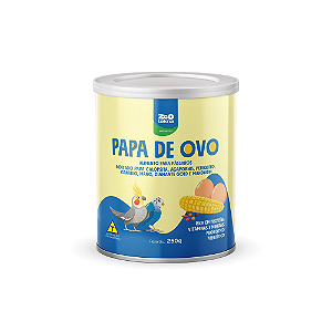 PAPA PASSAROS C/OVO 250G - ZOOTEKNA