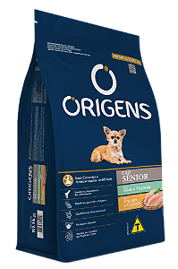 RACAO ORIGENS SENIO MIN/PEQ FRANGO/CEREAIS 3KG