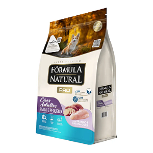 RACAO FORMULA NATURAL PRO AD MINI/PEQ 2,5KG