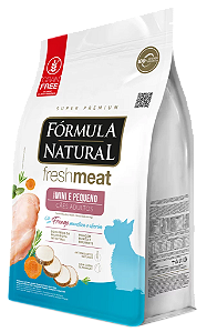 RACAO FORMULA NATURAL FRESH MEAT AD MINI/PQ 2,5KG